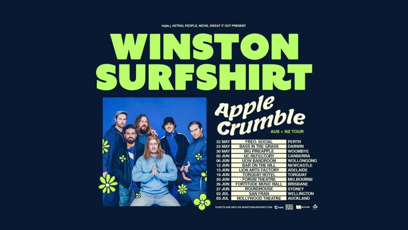 Artwork for Winston Surfshirt Apple Crumble tour