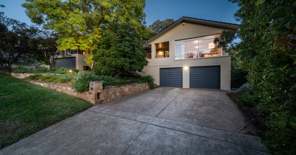 Practical outdoor living for the whole family in sought-after Garran