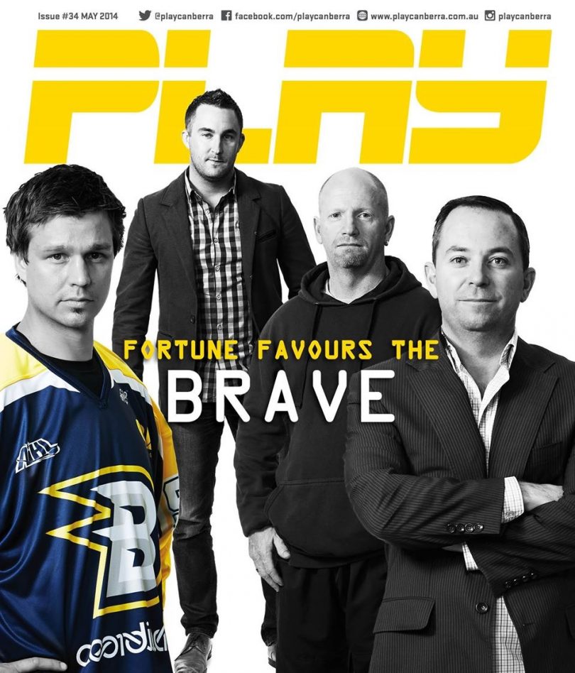 CBR Brave on the cover of Play