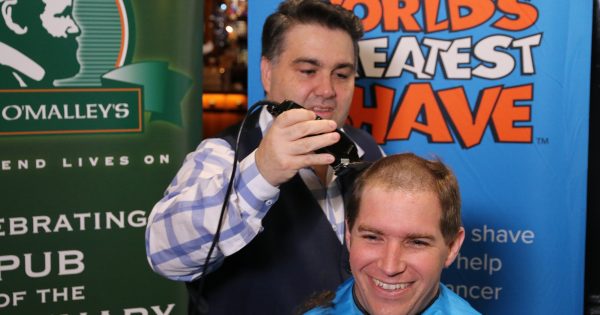 Coe loses locks for World's Greatest Shave