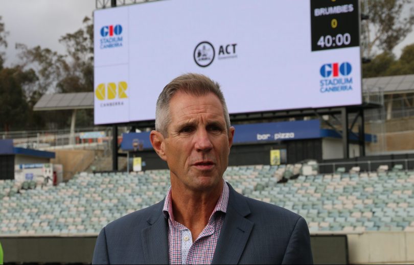 Don Furner at GIO Stadium