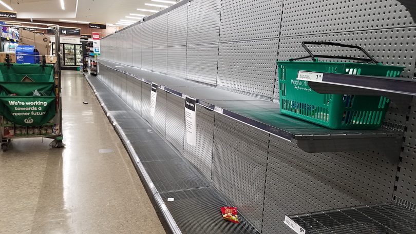 Food shortages at supermarkets