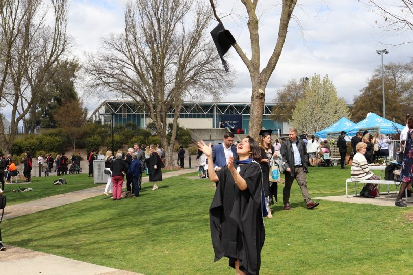 University of Canberra graduation ceremony