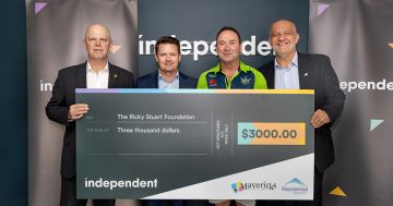 Independent donate to The Ricky Stuart Foundation