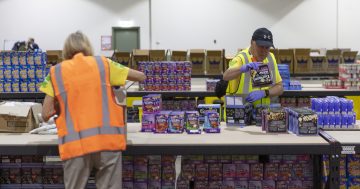 A line on the map is preventing Canberra Relief Network food reaching Queanbeyan