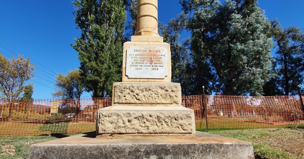 It's been knocked down, but Boer War memorial stands test of time