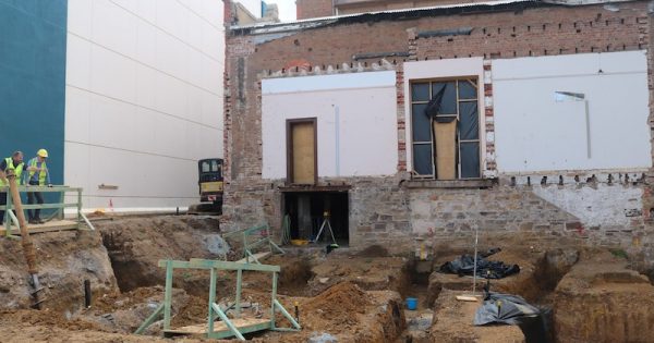 Construction underway of $20 million Goulburn Performing Arts Centre on historic town hall site