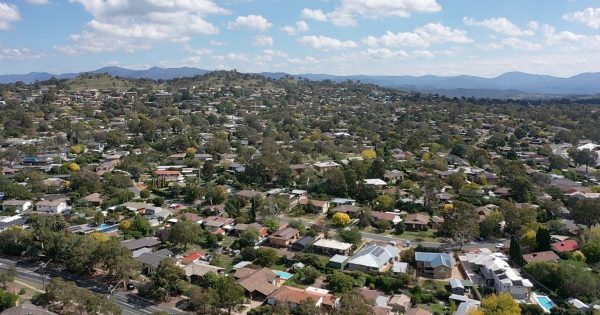 Canberra's house rents go through the roof in April