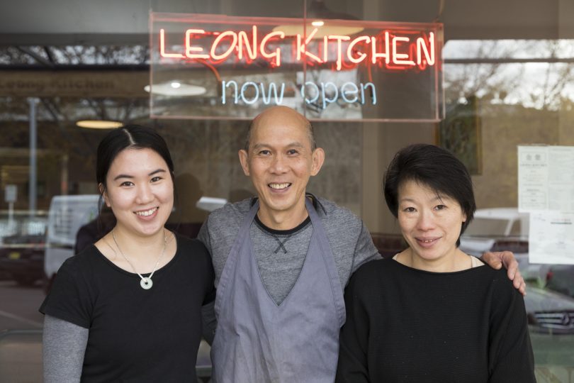 The staff at Leong Kitchen at Campbell shops