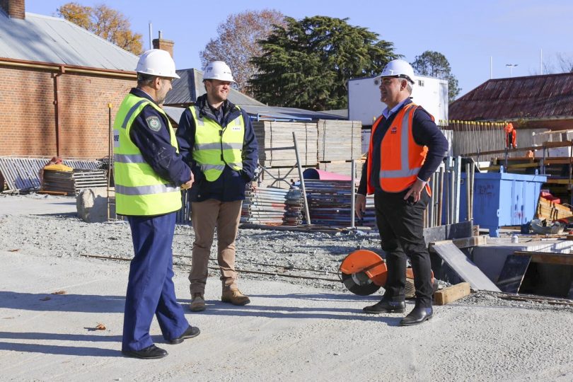 Queanbeyan Police Station works