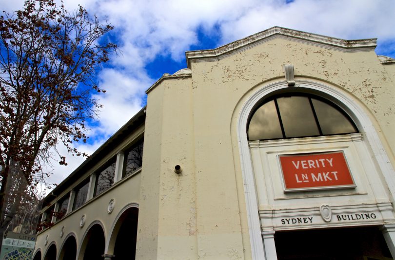 The heritage-listed Sydney Building in Civic.