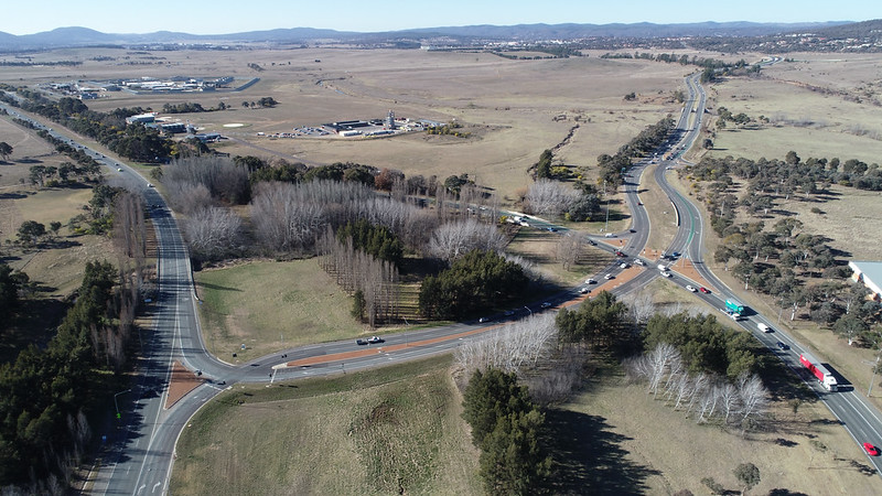 Monaro Highway with Lanyon Drive