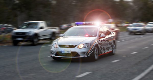 Did you see a Lancer driving erratically on the Parkway or Gungahlin Drive yesterday?