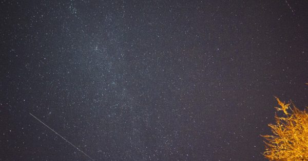 Shooting stars align for nature's Skyfire