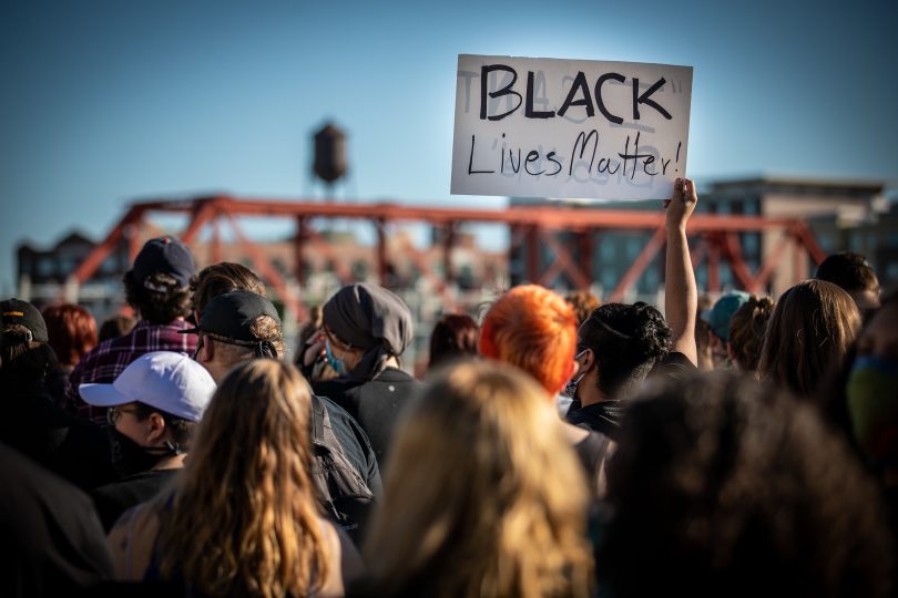 BLM protest in the US