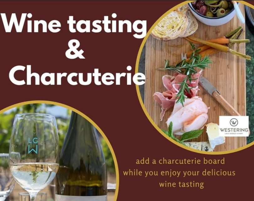 Wine tasting and charcuterie at one of the regions finest wineries.