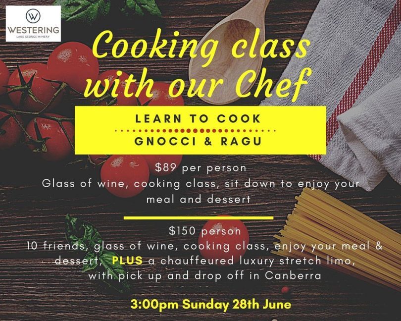 Join Chef Davis for an experience like no other at the cooking masterclass.