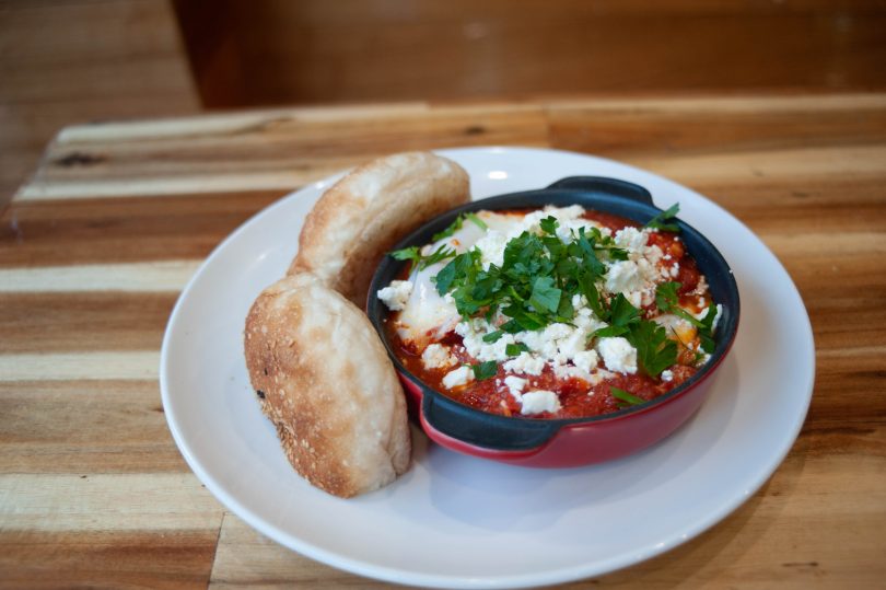 Shakshuka eggs