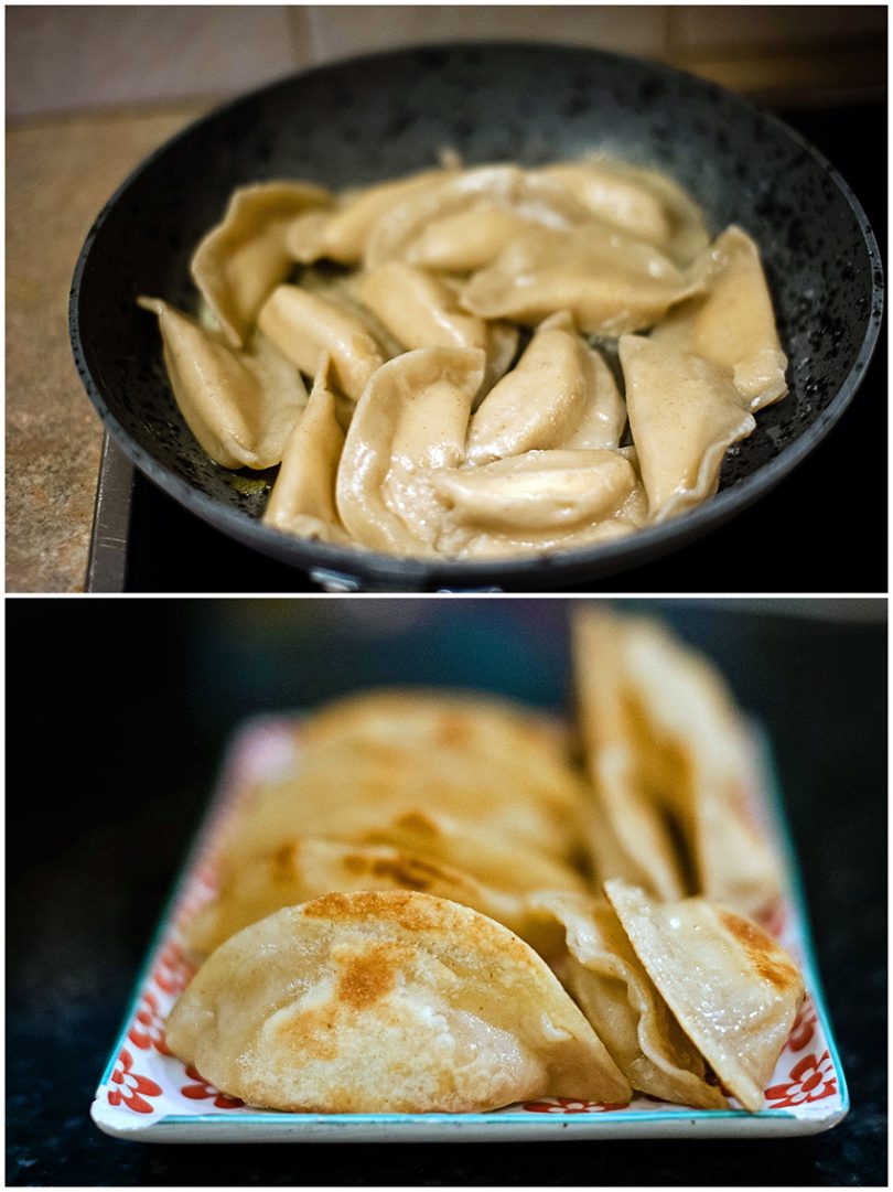 Frozen pierogi