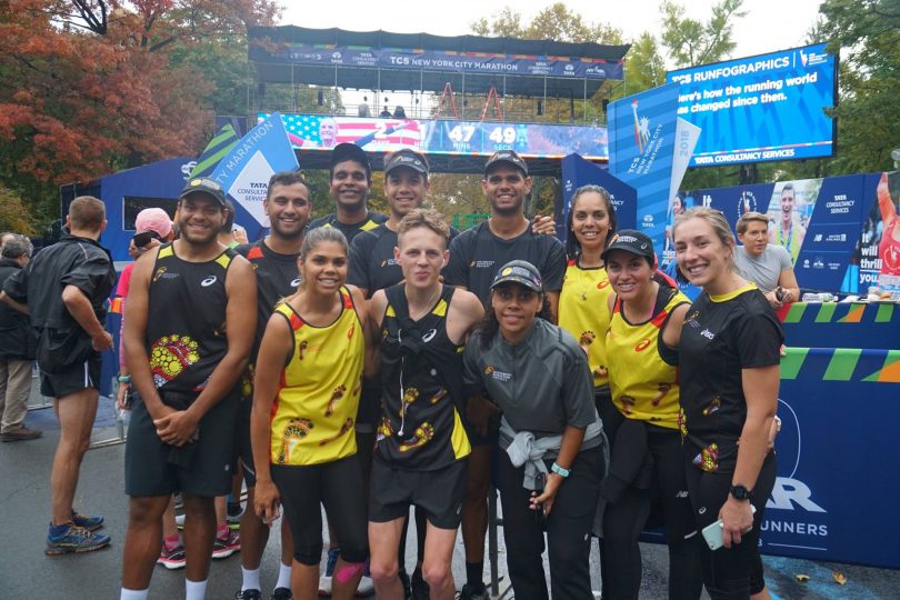 Indigenous marathon runners