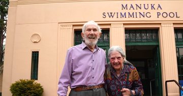 'We finally had somewhere good to swim': plaque unveiled for Manuka Pool's most devoted customer