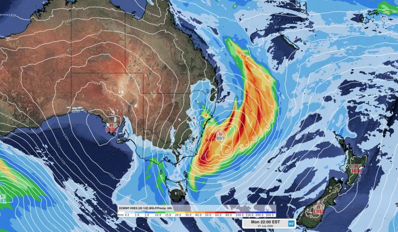 Forecast for 27 July