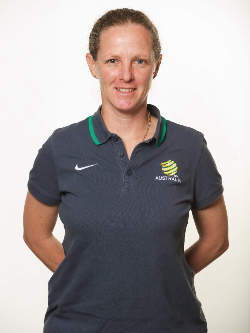 Canberra United W-League coach Vicki Linton.