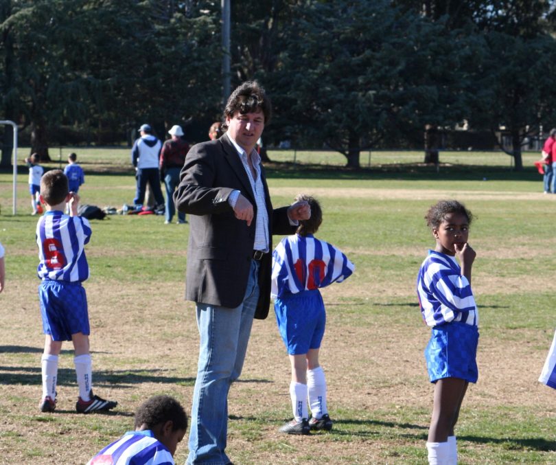 Enjoyment is the focus of sport at a young age. Photo: Supplied.