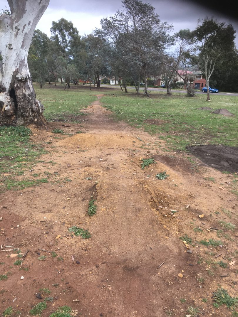 Threatened dirt mounds