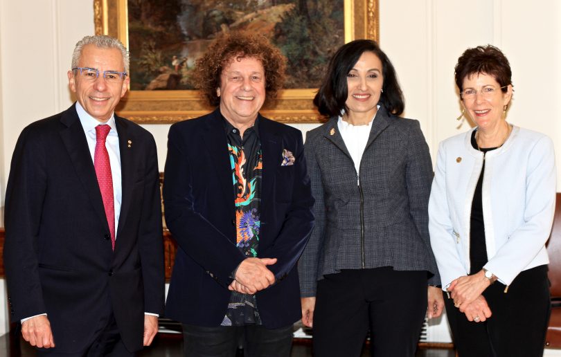 Garry Browne, Leo Syaer, Fatima Ali and Linda Hurley