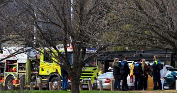 Structure fire contained at Garran Primary School