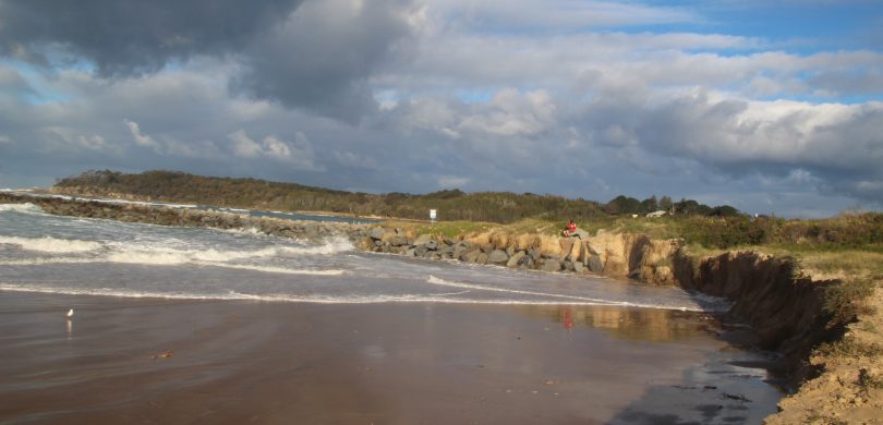 Erosion at Moruya