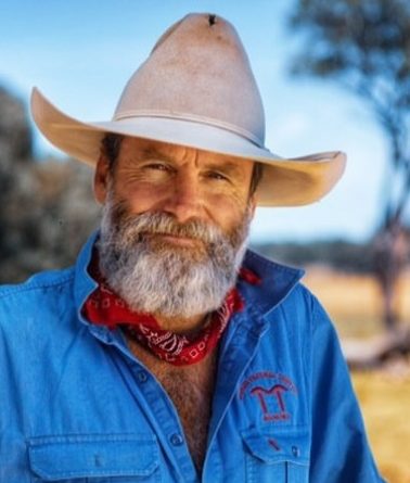 Boorowa regenerative farmer Charlie Arnott on farm.