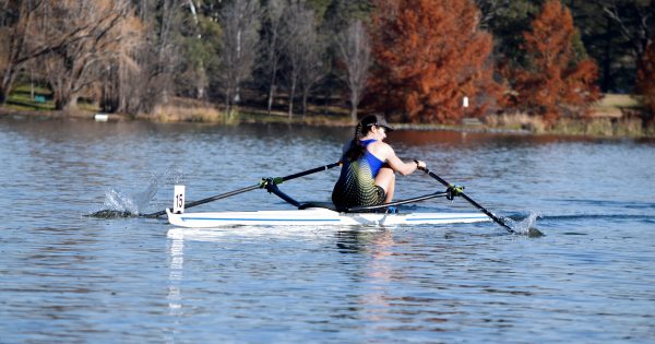 Records tumble as rowing returns to Canberra