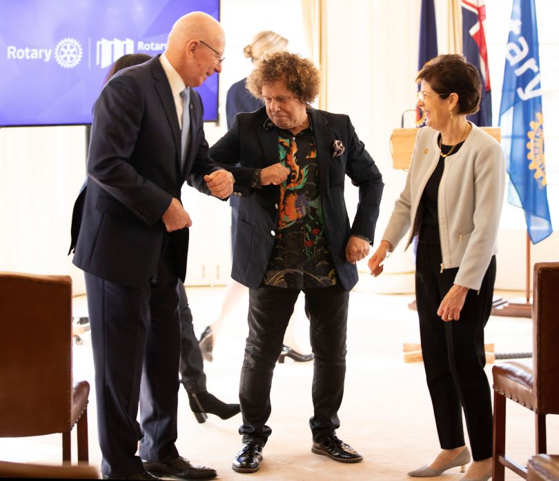 David Hurley, Leo Sayer and Linda Hurley