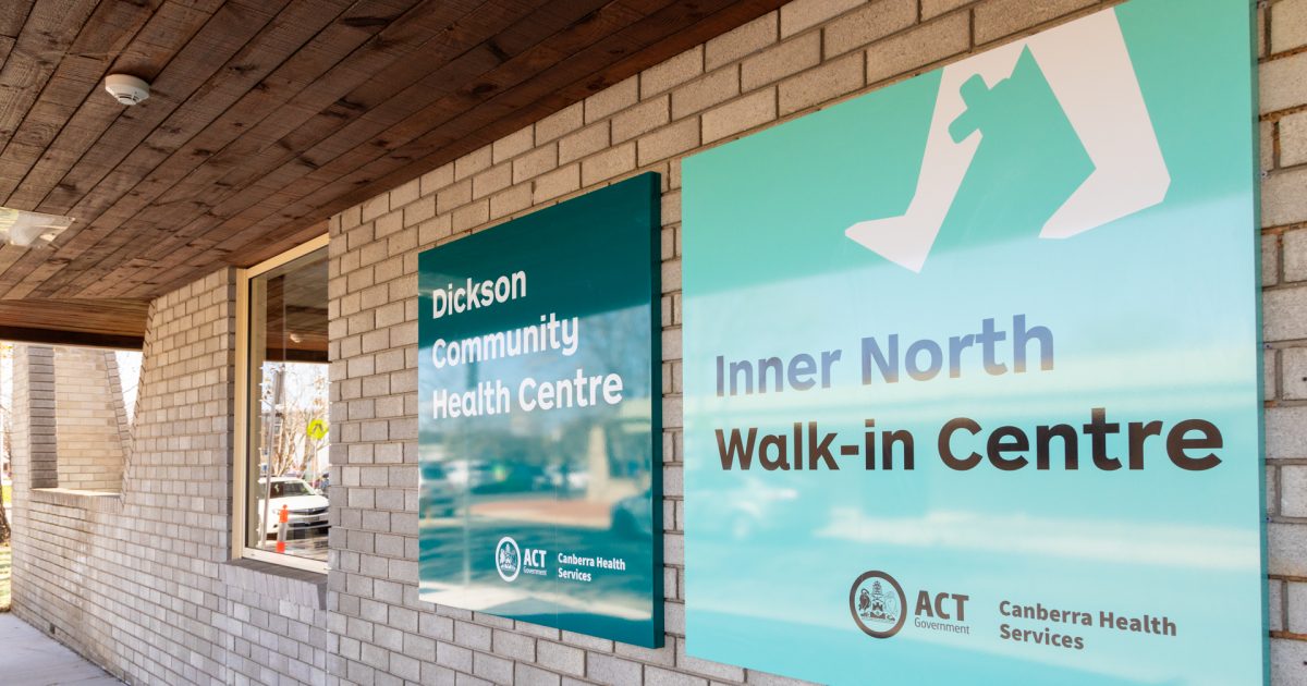 New nurse led Walk in Centre opens today in Dickson Riotact