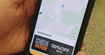 DiDi rideshare drives into Canberra