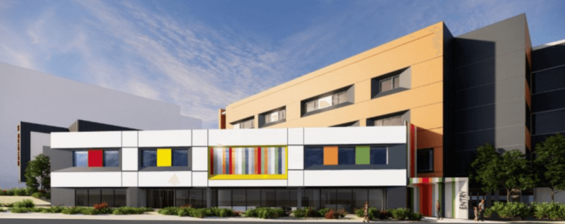 Artist's impression of Adolescent Mental Health Unit at Centenary Hospital.