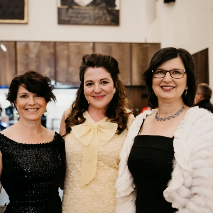 Amy Jarvis, Rachel Jackson and Edwina Jans