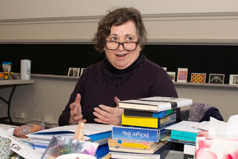 Magnolia Learning's Claire Manning sitting at desk.