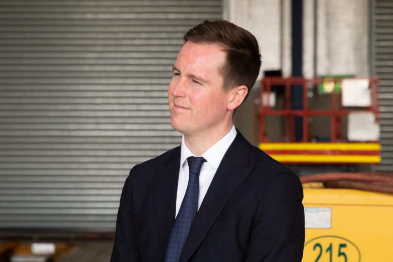 Minister for Transport and City Services Chris Steel