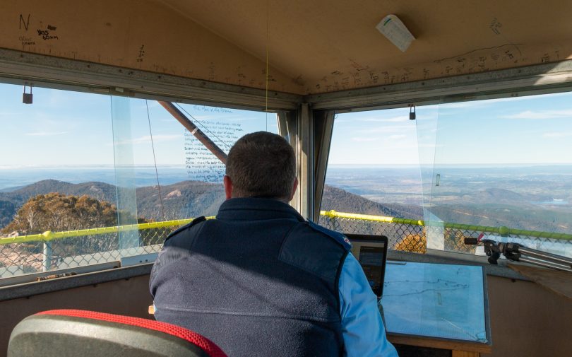 View from a fire tower