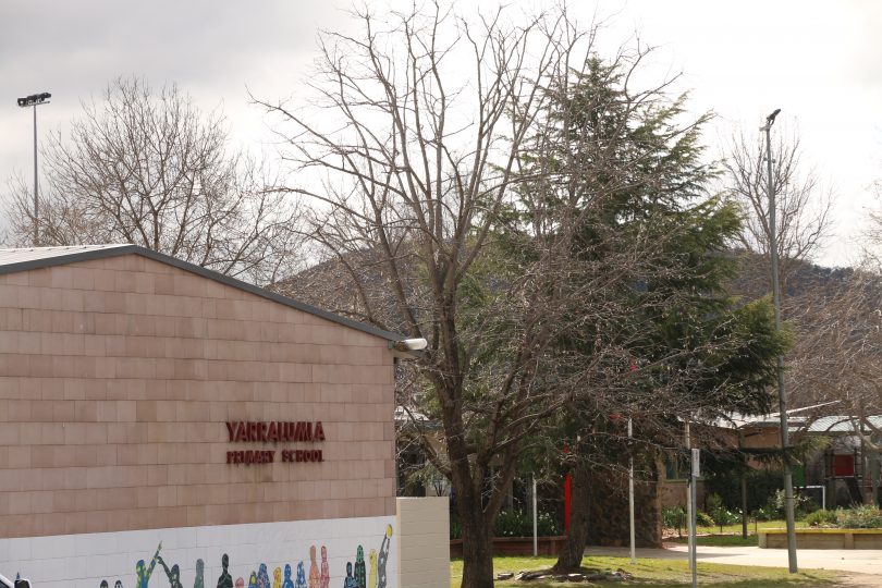 Exterior of Yarralumla Primary School.