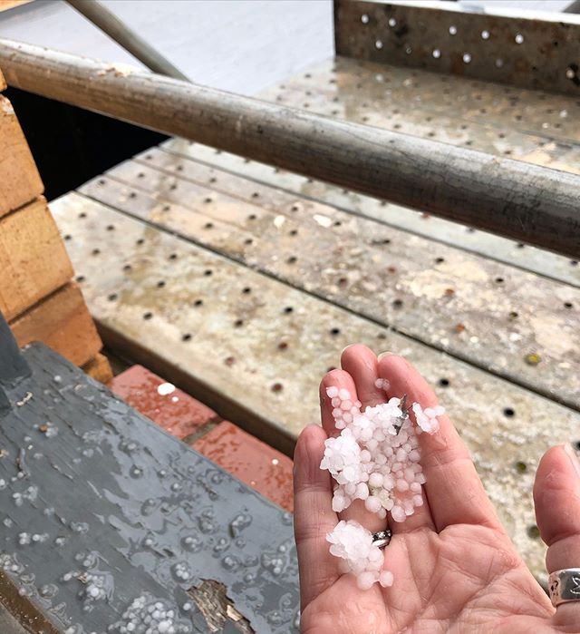 Hail at Kingston