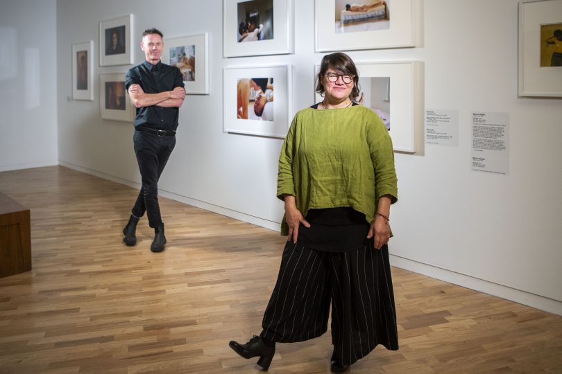 The Body Electric curators Shaune Lakin (left) and Anne O’Hehir (right).