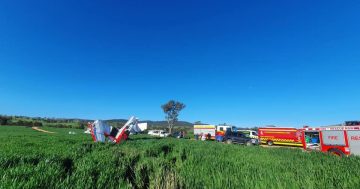 Lucky escape for pilot in Cootamundra light plane crash