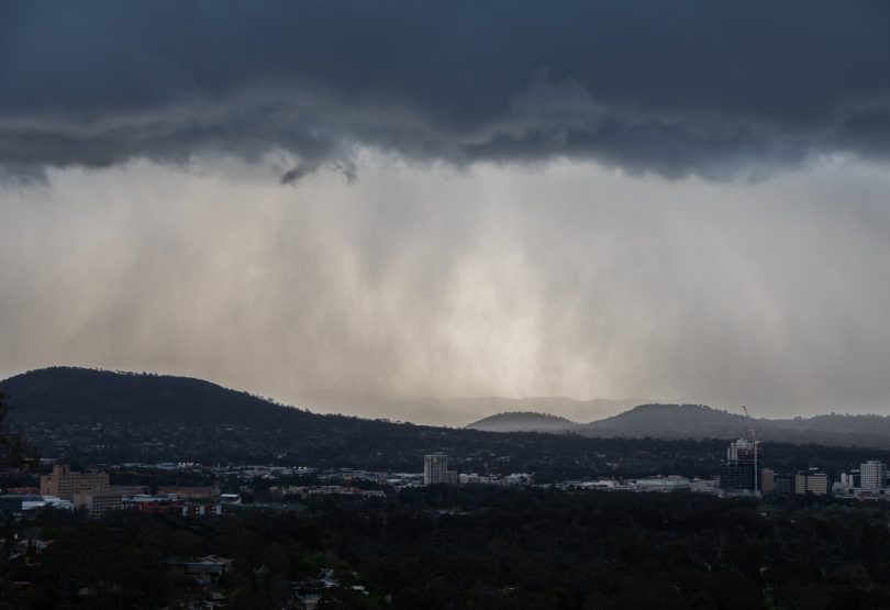 Canberra storm
