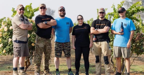 Meet the band of brothers combating mental illness by making wine