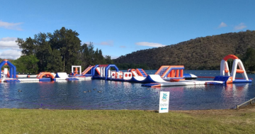 Aqua Park wants to take a bigger plunge in Lake Burley Griffin