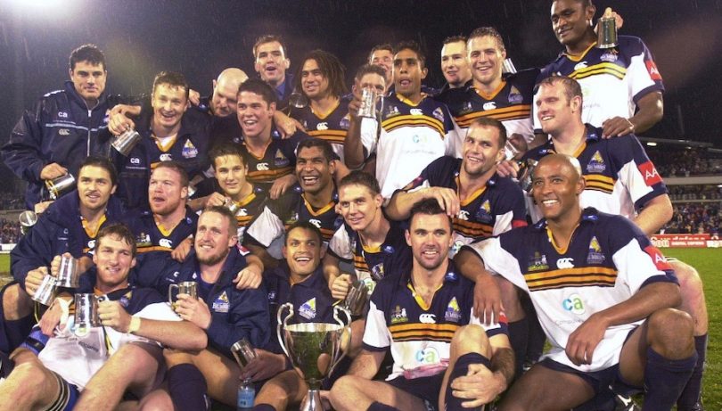 Brumbies 2004. Photo: Brumbies Rugby.